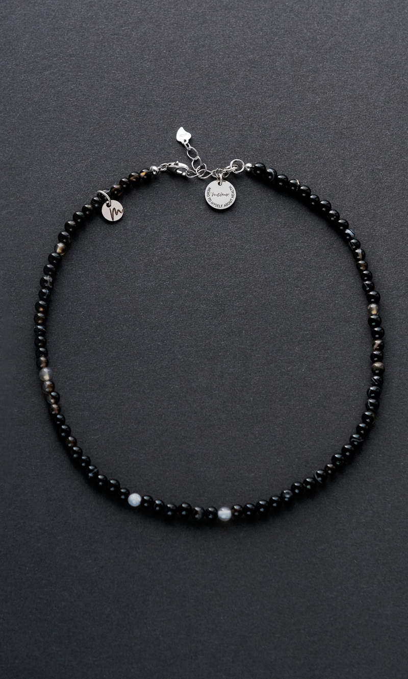 Браслет "Memo about Health" двойной из природного агата