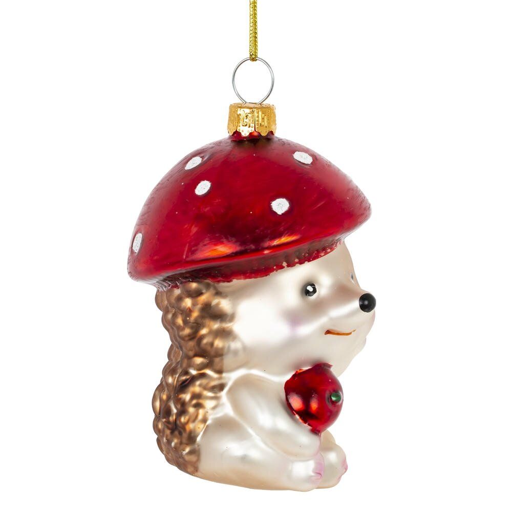 GAEM Украшение новогоднее "Ёжик", L5 W5,5 H10,5 см, 2в.