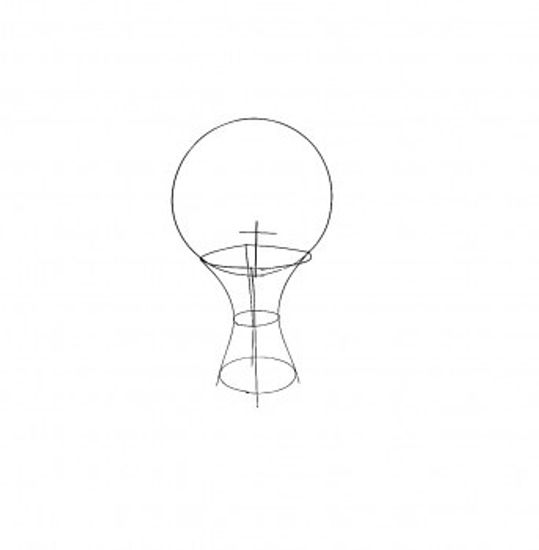 Ритуальный каркас-корзина Кремлевская малая (730/410)