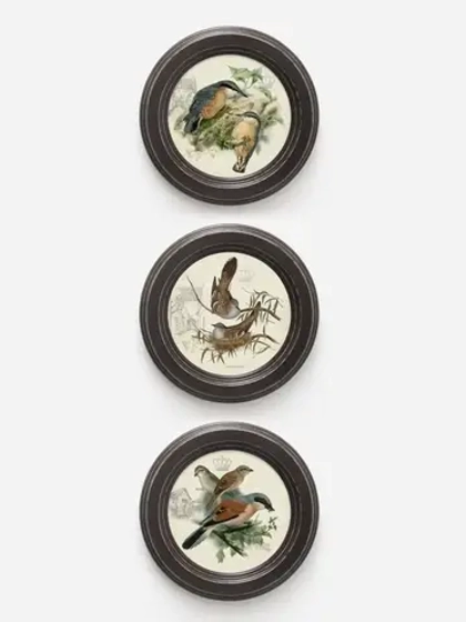 Картины на стену интерьерная на холсте 3 шт 17.5 см