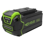 Greenworks GD40SS2 40В аккумуляторная снегоуборочная лопата (1 x 4 Ач, ЗУ) ковш 30 см, выброс 7.6 м 2603107UB