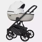 Детская коляска Riko Basic Montana Ecco 3 в 1 32 White-Light Silver