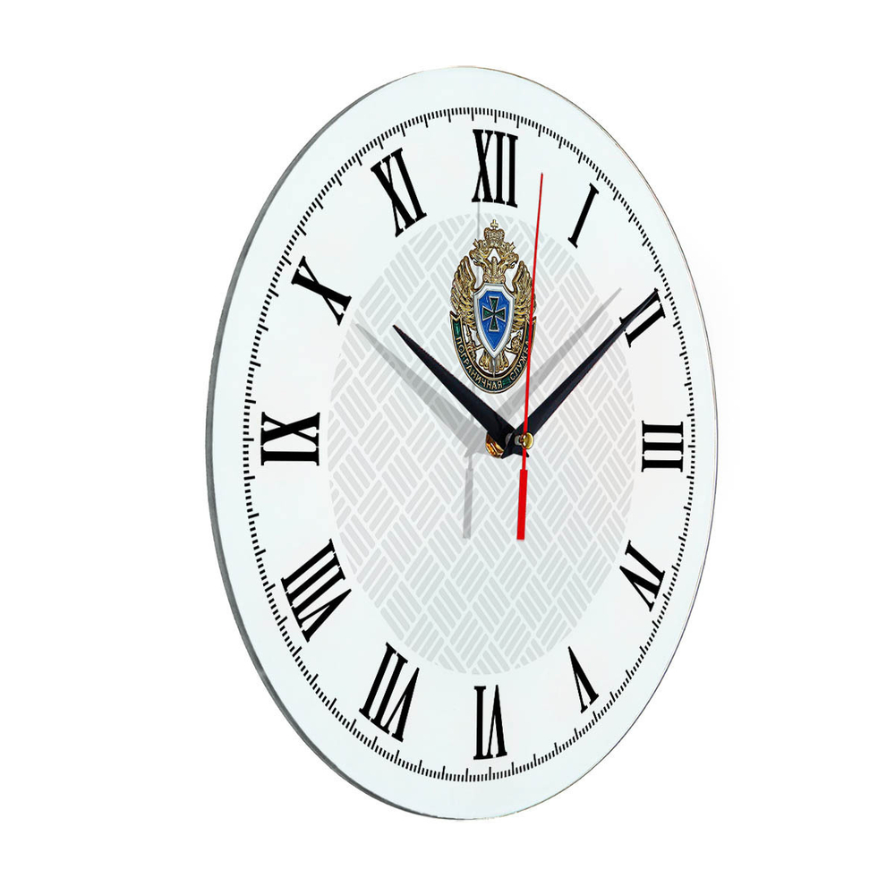 Настенные часы "Эмблема Пограничной службы 02 55"