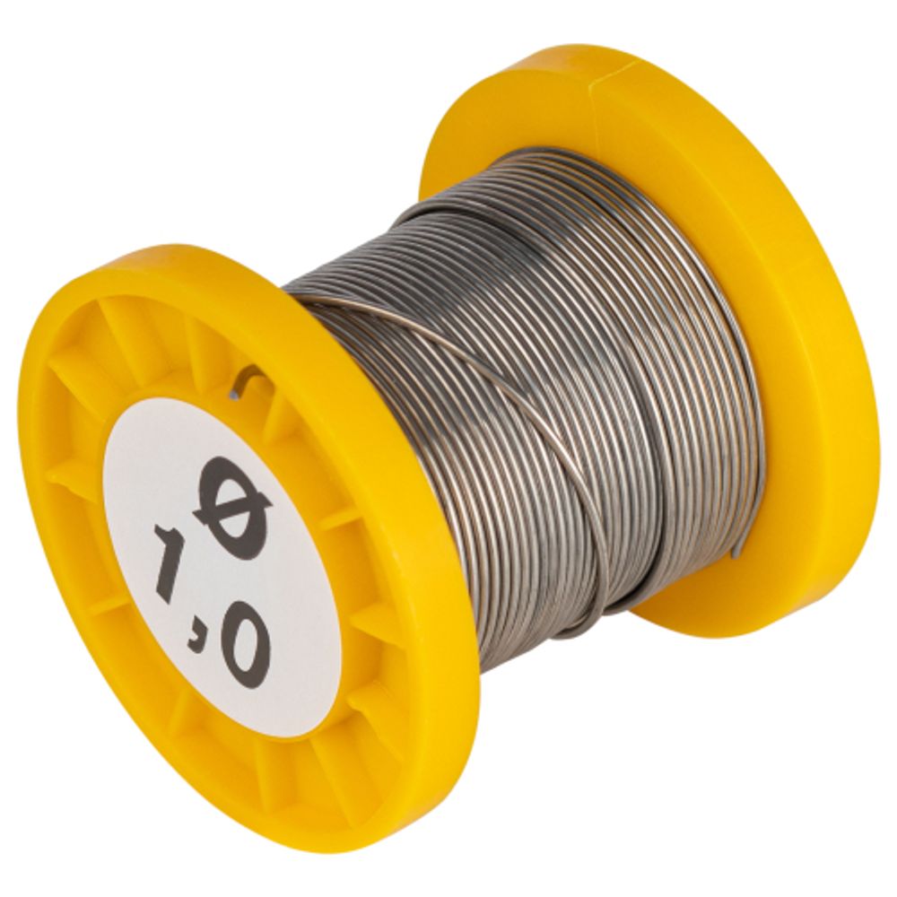 Припой ЭРА с канифолью для пайки ПОС 61 трубка O 1.0 мм, катушка 50 гр | Аксессуары для пайки