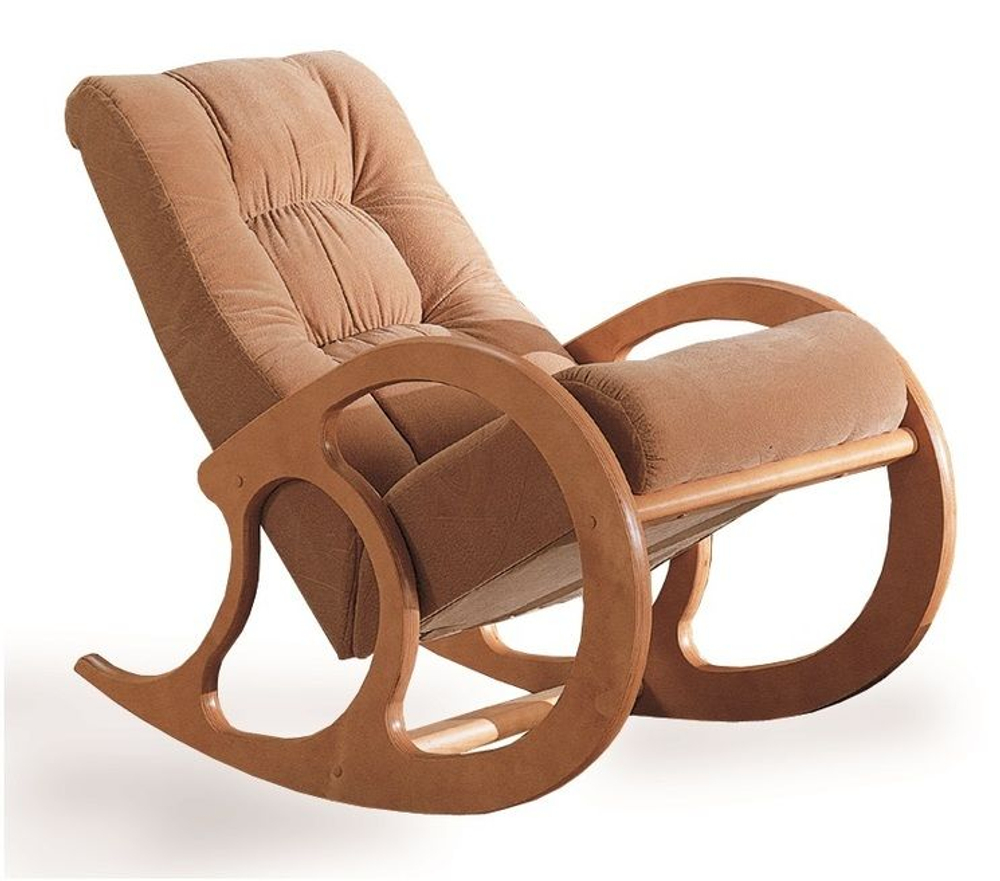 Кресло для отдыха Вега (Кресло качалка) 3кат CATANIA KORIZA Орех (Лак)  Элегия