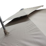 Зонт садовый складной с подставкой, квадратный 250*250 см, бежевый