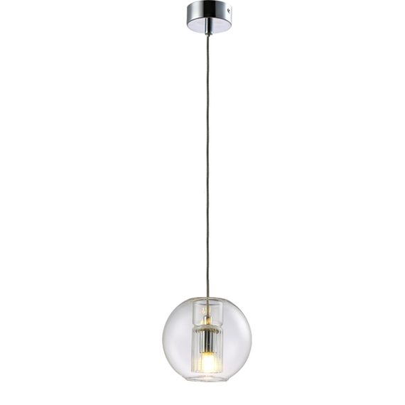Подвесной светильник Crystal Lux Beleza SP1 B Chrome