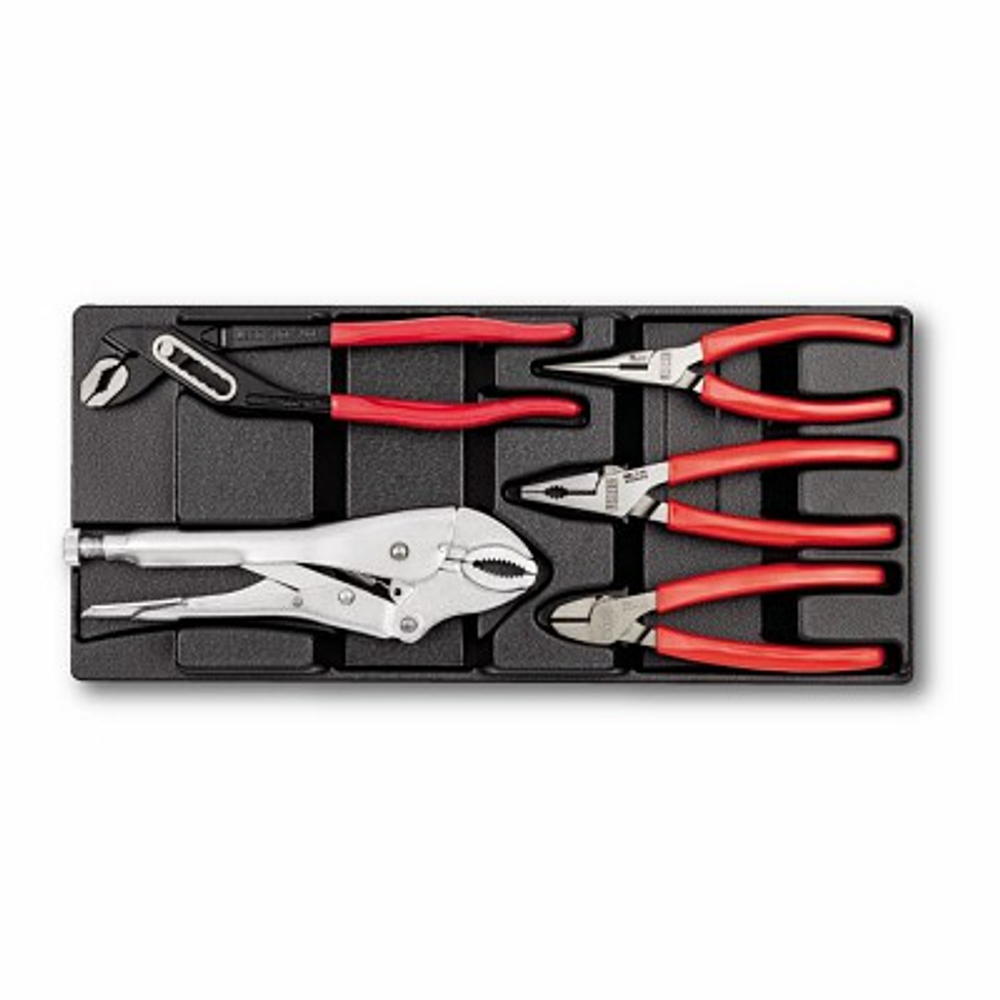 519/150СX Набор шарнирно-губцевого инструмента 5 предметов на ложементе, USAG (Италия)