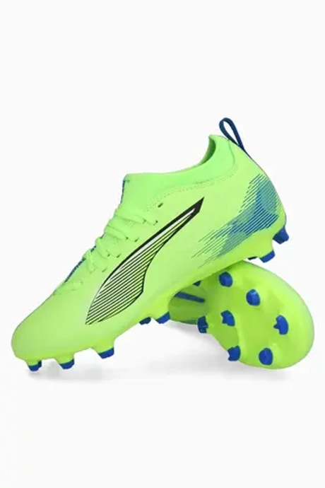 Бутсы Puma Ultra 5 Match FG/AG Junior - зеленый