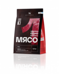 Одно мясо 0,4кг Сухой корм для стерилизованных кошек с Уткой