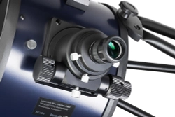 Телескоп Добсона Levenhuk New Skyline PRO 10 (250/1270) Retractable, вид на окуляр и корпус