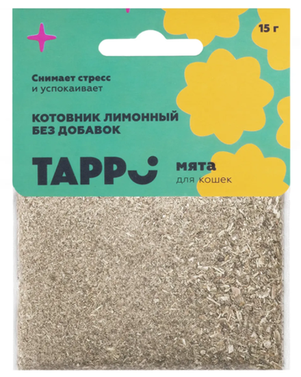 Tappi Мята для кошек Котовник лимонный без добавок