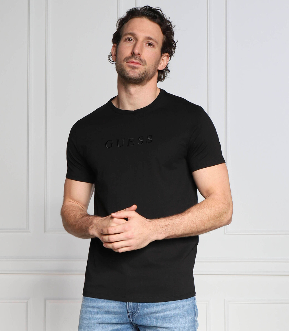 футболка ss classic GUESS - черный(M2BP47 K7HD0)