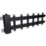 Коллектор с гидравлической стрелкой ROMMER - 1"1/4 НР на 3+3+1 контур 1" НР (до 60 кВт)