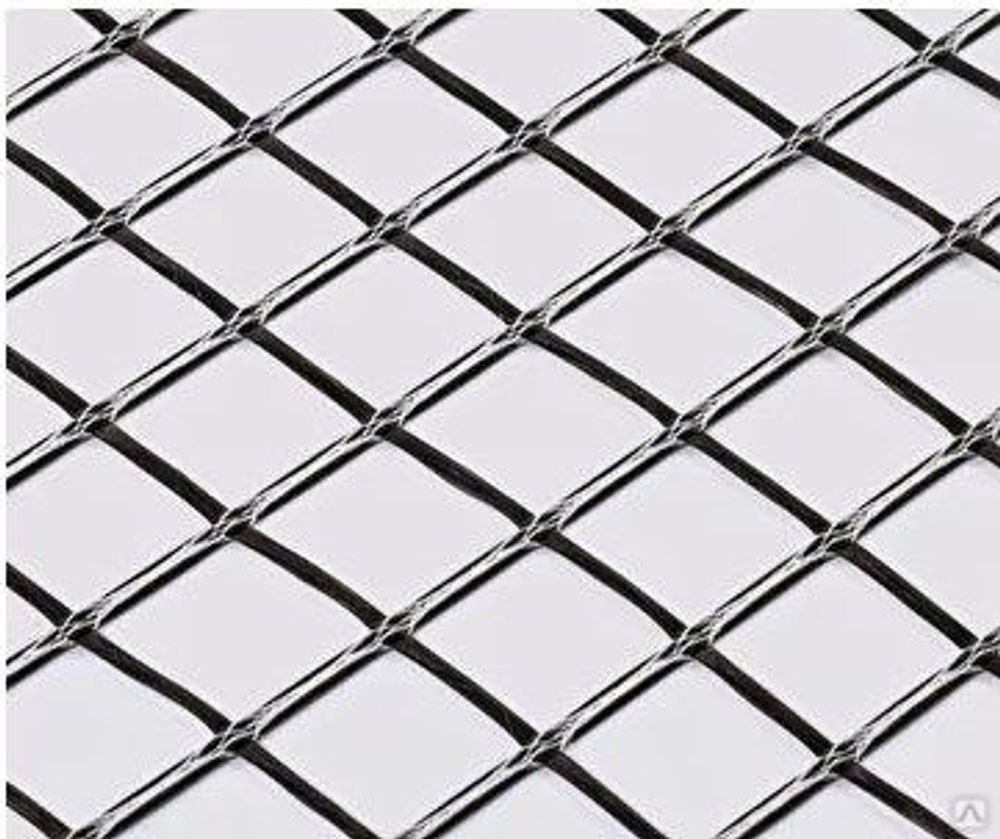 Базальтовая сетка СБНПс Гридекс Универсал 50кН/м (25х25)-50см (50м)