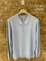 Лонгслив поло большие размеры с воротником