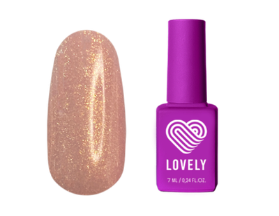 LOVELY Гель-лак Sweet Dreams SD02 (с шиммером), 7 ml