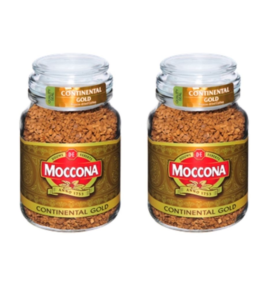 Кофе растворимый Moccona Continental Gold 95 г 2 шт