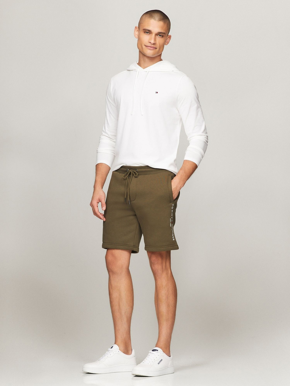 Шорты Tommy Hilfiger Tommy Logo Army Green