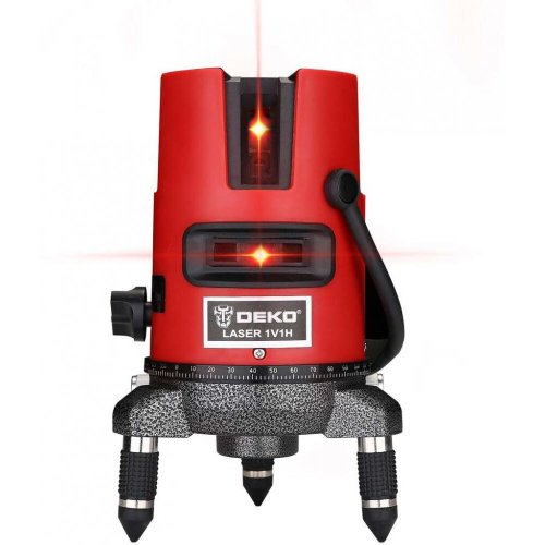 Лазерный уровень DEKO DKLL02 RB SET 4 самовыравнивающийся 065-0273
