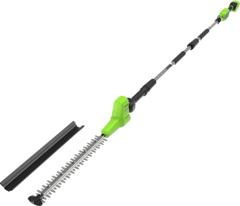 Кусторез аккумуляторный GREENWORKS 2301907 24V, штанговый 51см, без АКБ и ЗУ