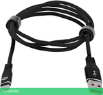Кабель Digma USB (m) - USB Type-C (m) 1 м черный (DG-USBA-С-1M-27W)