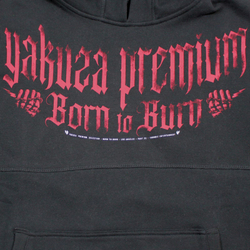 Худи черное Yakuza Premium 3823B