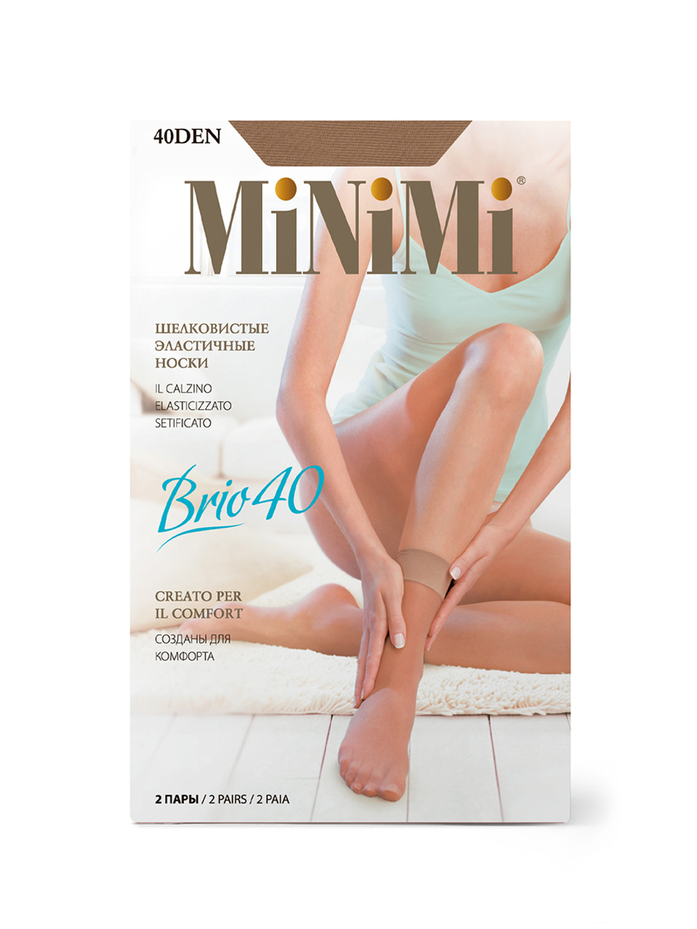 MiNiMi BRIO 40 носки (2 пары)