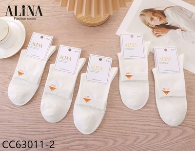 Женские носки из хлопка в "сеточку" набор 10 пар