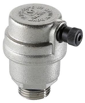 Воздухоотводчик Valtec 1/2" автоматический прямой с боковым выпуском (арт. VT.502.NH.04)