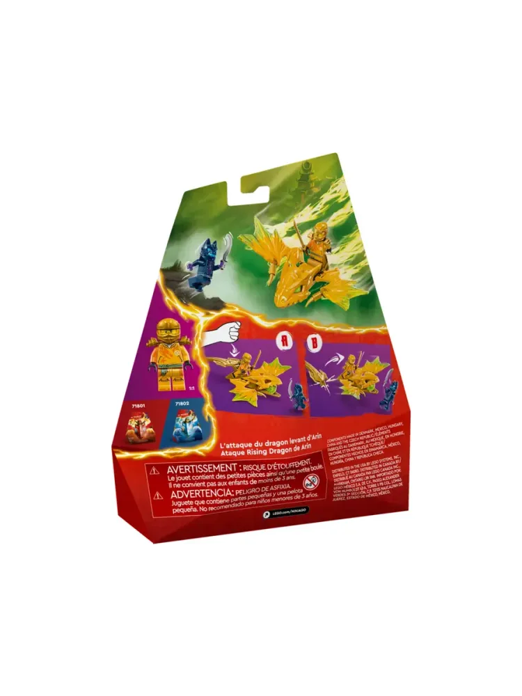 Конструктор NINJAGO 71803 Удар восходящего дракона Арина