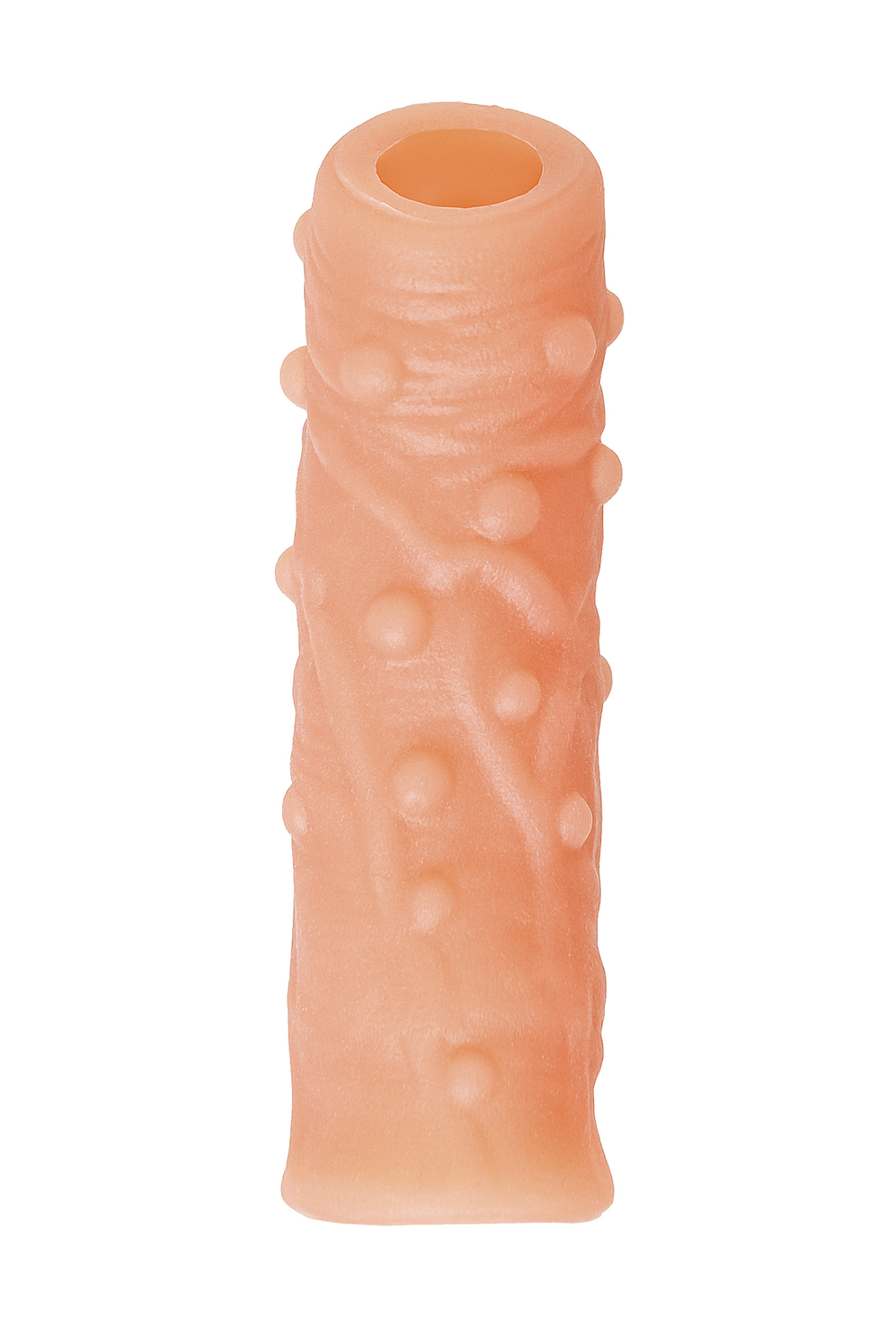 Насадка Kokos с дополнительной стимуляцией телесная 14 см