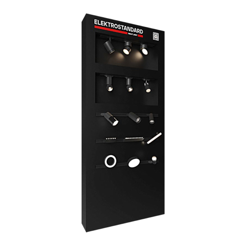 Панель для демонстрации однофазной трековой системы Basic System Панель UNITE №4