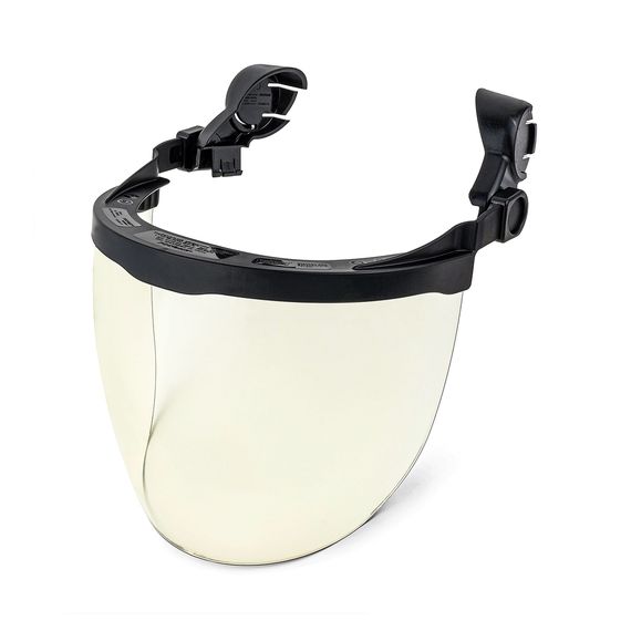 Щиток защитный лицевой РОСОМЗ КБТ Сфера ВИЗИОН СтронГлас с креплением на каску, арт. 045560-2