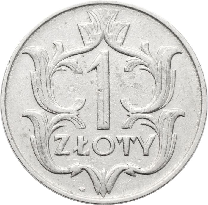 1 злотый 1929 Польша