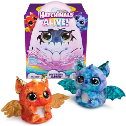Интерактивная игрушка Hatchimals Alive - Egg Mystery Hatch Draggle 20145683 / артикул   19201 6069282 20145683  / GTIN 778988452615