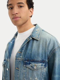 Куртка джинсовая мужская TOMMY JEANS THEO OVSZD TRCKR BJ2