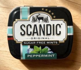 Конфеты SCANDIC без сахара со вкусом "Перечная мята" 14 гр