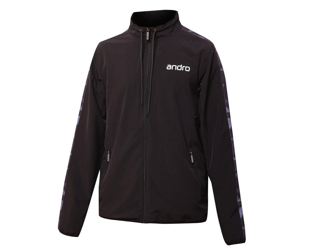 Andro T- Jacket Lennox black/grey