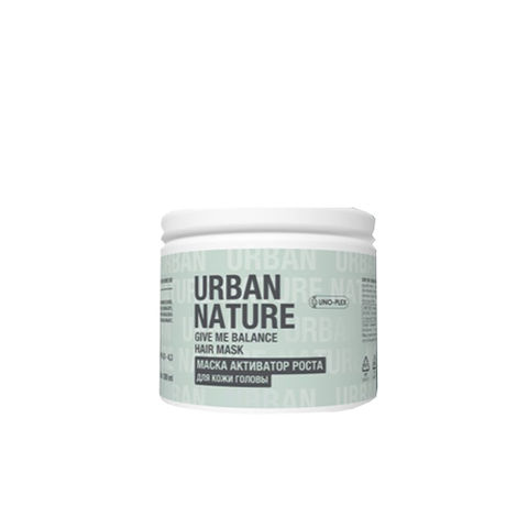 Urban Nature Salon Care  GIVE ME BALANCE HAIR Маска активатор роста волос (для кожи головы)