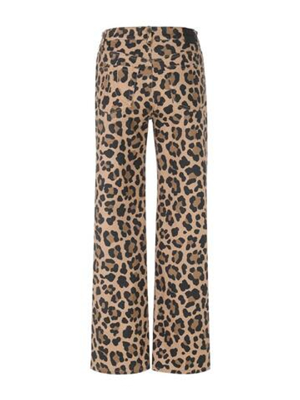 Marc Cain Джинсы прямого кроя с анималистичным принтом
