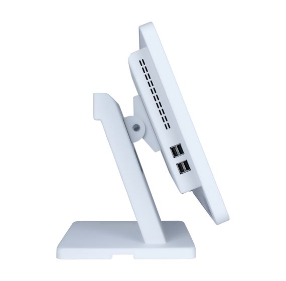 Сенсорный моноблок POScenter Atlas (15&quot;, PCAP,J4125,RAM 8Gb,SSDM2 128Gb, 8U-2C-L-H-V, MSR) БЕЛЫЙ S-90