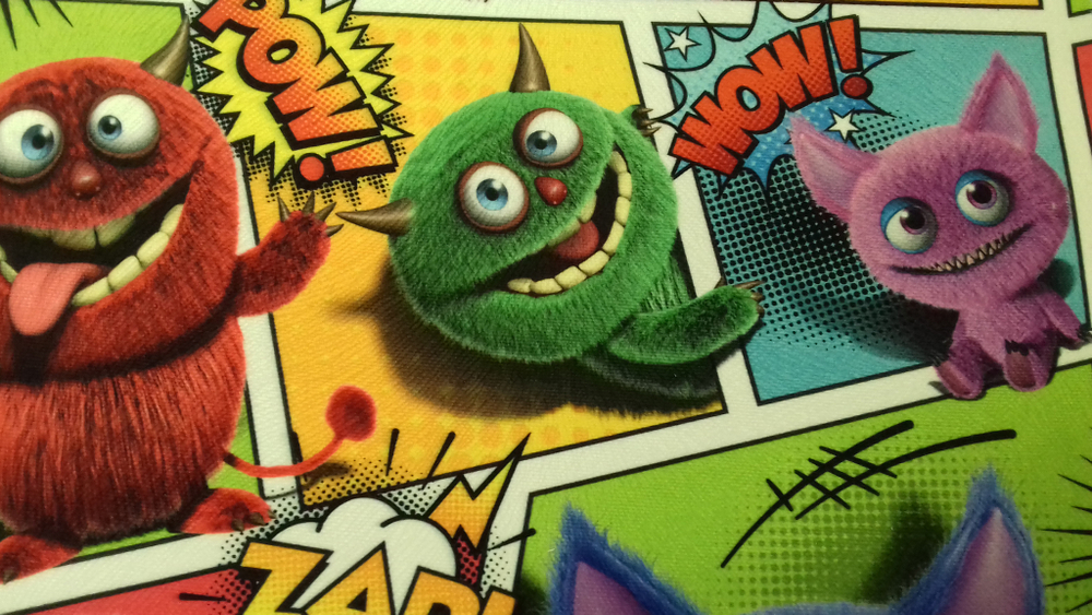 Микровелюр Xpoint (Икспоинт) 0011.01 Монстрики