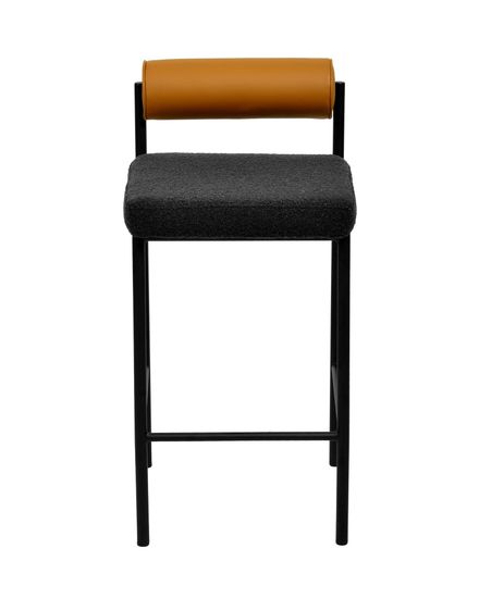 Стул полубарный Балла темно-серый