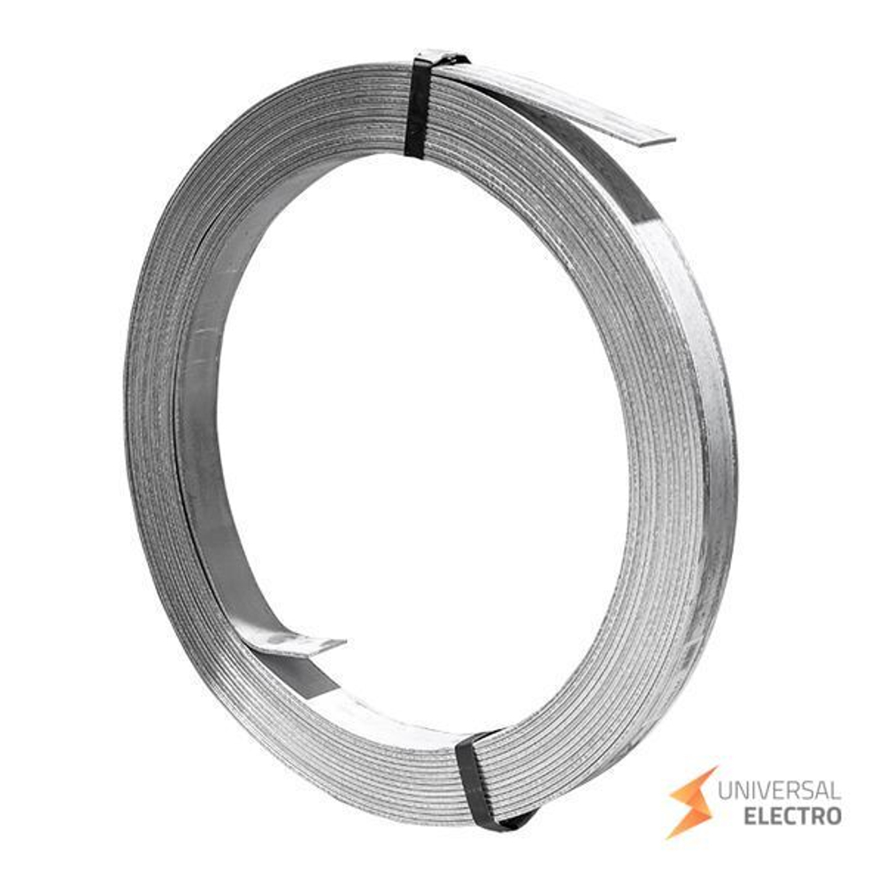 Полоса 4x50мм, (бухта 30м) горячеоцинкованная EKF