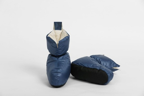 Носочки-сапожки пуховые German Grass Comfort Socks Travel Grass Indigo синие