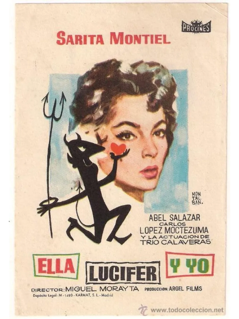 Я, она и Люцифер (1953) (DVD-R)