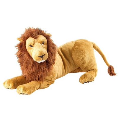 Мягкая игрушка IKEA DJUNGELSKOG (ДЬЮНГЕЛЬСКОГ), Лев, 70 см