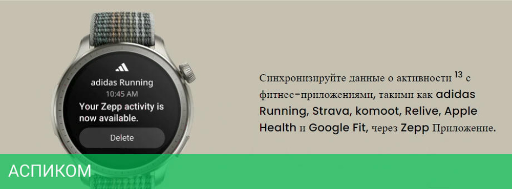 Умные часы Amazfit Balance серый (A2287)