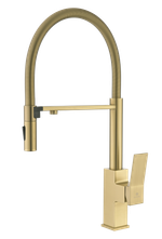 05126-S Смес. для кухни с гиб МАГ. изл. и под. фильт. (Мат. Золото) GANZER (10/1шт)